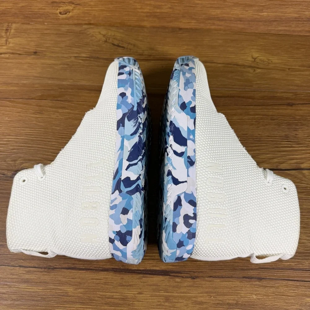 NOBULL Wild High‎ Top Shoes Training Sneakers White Women’s Size 7.5